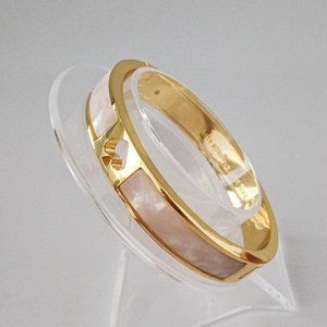 NWT Kate Spade Hole Punch Signature Pink Bangle Bracelet